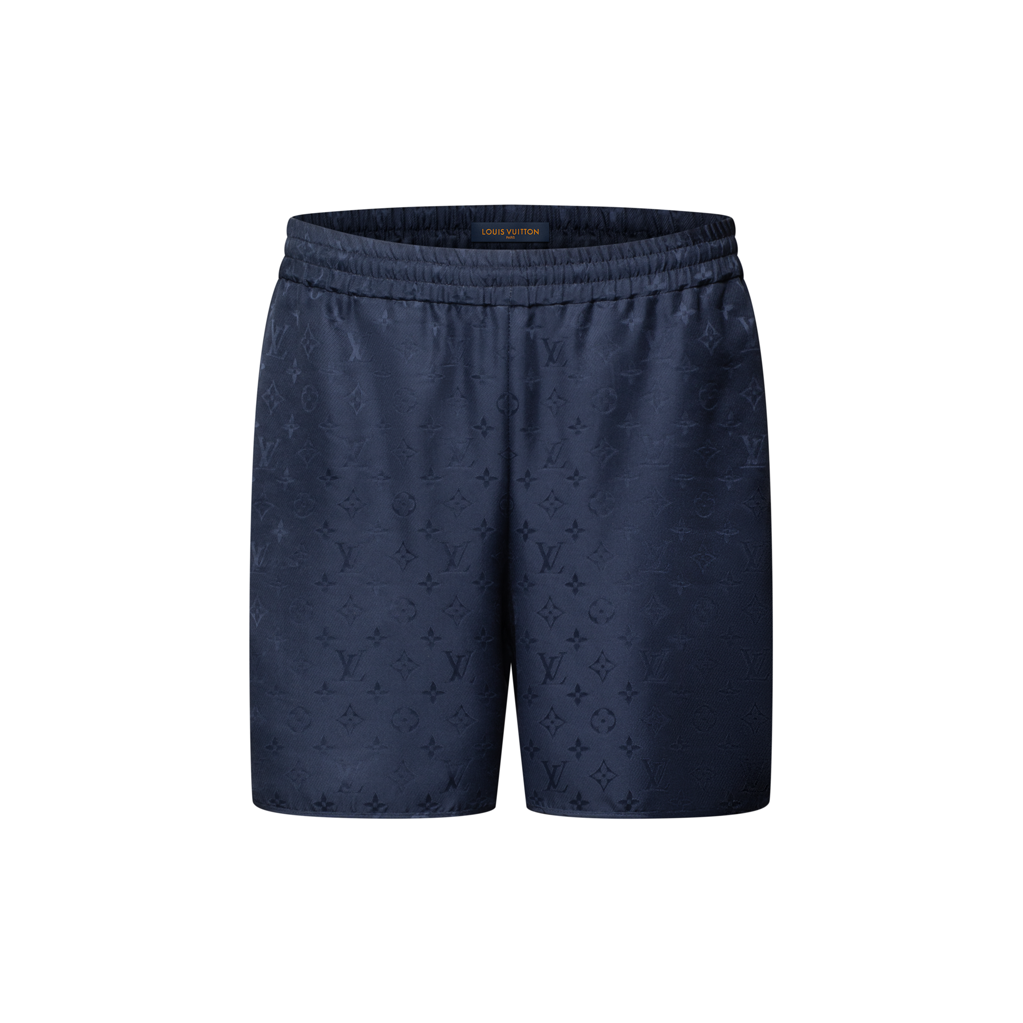 Monogram Jacquard Silk Sporty Shorts - Ready-to-Wear | LOUIS VUITTON